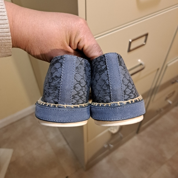 Franco Sarto Casey blue slip on 11 - Picture 3 of 5